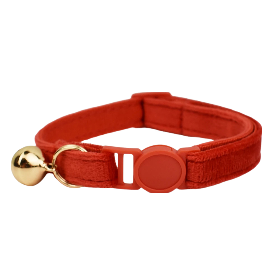 AnyWags Cat Collar Red Small with Safety Buckle, Bell, and Durable Strap Stylish and Comfortable Pet Accessory-Cat Supplies-PEROZ Accessories