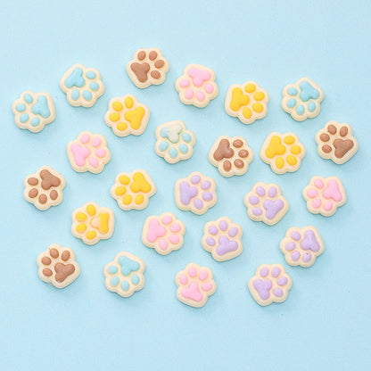 Anykidz 5pcs Little Paws Animal Design Shoe Charm Accessories Jeans Clogs Pendant Pin Designer Ornament Jibbitz for Crocs-Shoe Charms-PEROZ Accessories