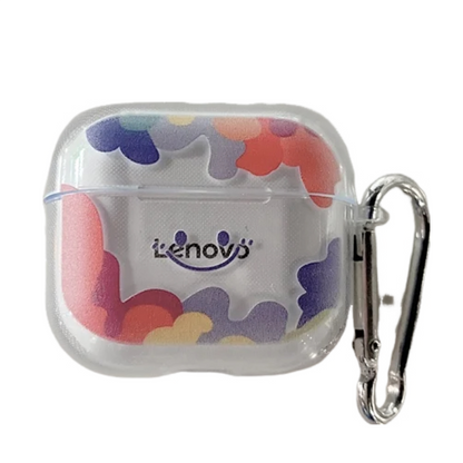 Anymob Earphone Case Patch Color Smile For Lenovo LP12 TWS Headphone Case Protective Charging Box-Earphone Case-PEROZ Accessories