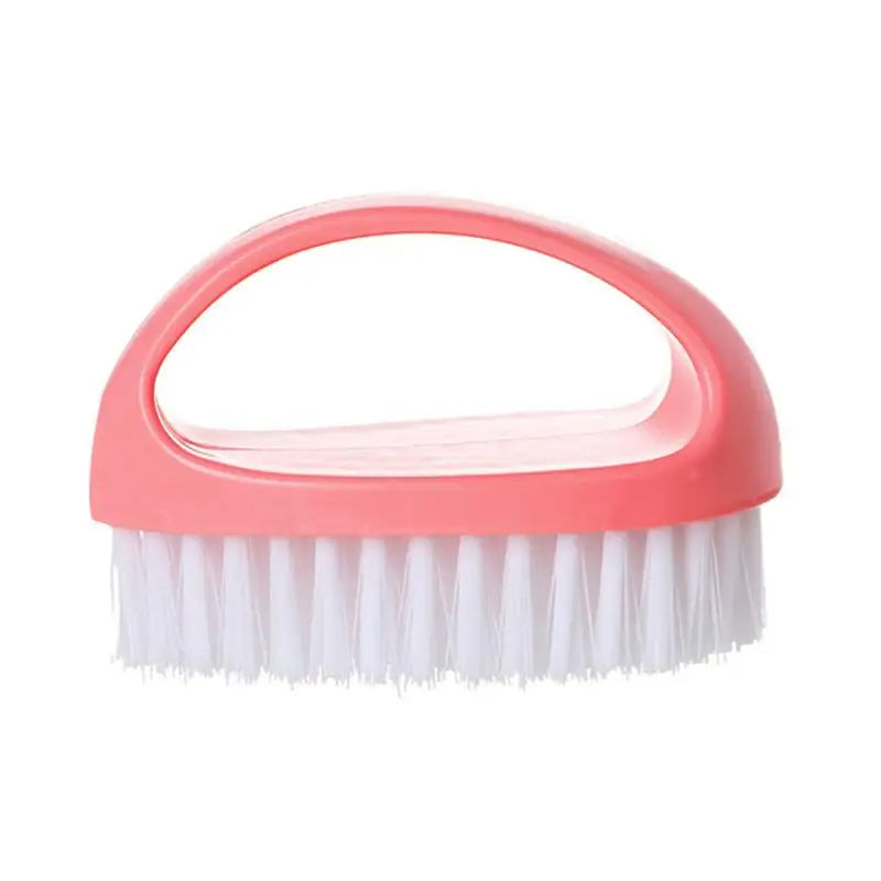 Anyhouz Laundry Brush Pink Multi-Functional Cleaning Washing Flexible Scrub for Bathroom or Kitchen-Bathroom and Toilet Accessories-PEROZ Accessories