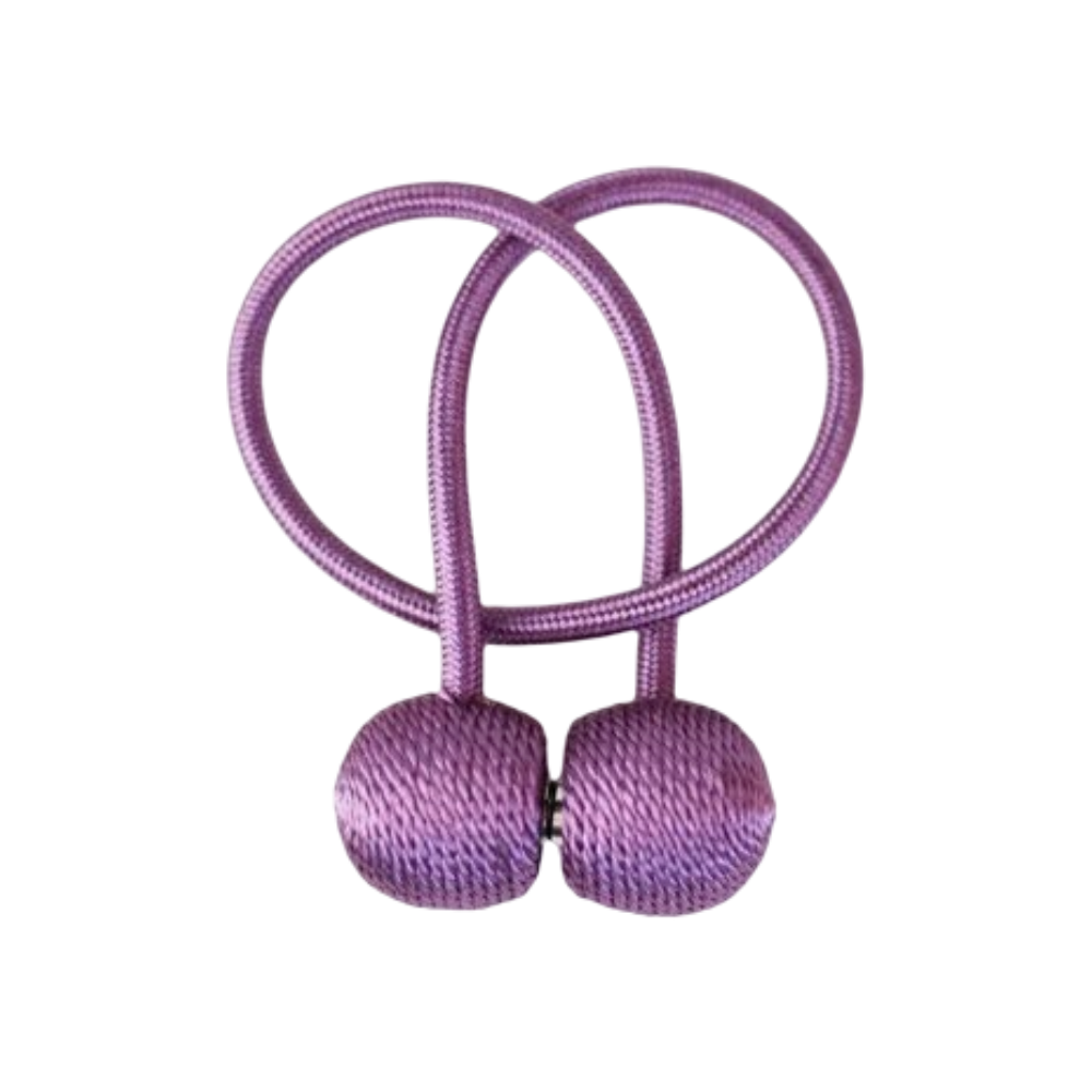 Anyhouz Curtain Tie Purple 1 Pc Buckle Holder Magnetic High Quality Clip Curtains Decorative Home Curtains Accessories-Curtain Tie-PEROZ Accessories