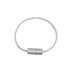 Anyhouz Curtain Tie Silver Magnetic Curtain Tieback Room Accessories Cylinder Hanging Ball Curtain Decoration-Curtain Tie-PEROZ Accessories