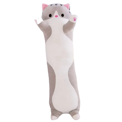 Anyhouz Side Sleeping Body Pillow Gray Lovely Husky Bed Sofa Long Pillow for Children and Adult 70CM-Sleeping Pillow-PEROZ Accessories