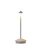 Anyhouz Hotel Lightning Lamp White Type-C Rechargeable Table Lamp Creative Dining Touch Led Decorative Lamp-Table Lamps-PEROZ Accessories