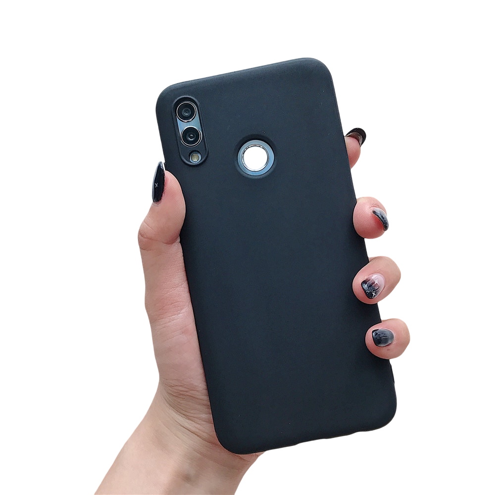 Anymob Xiaomi Black Silicone Case Soft TPU Phone Back Cover-Mobile Phone Cases-PEROZ Accessories