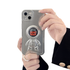 Anymob iPhone Case Space Black and Red Chromed Astronaut Foldable Holder Phone Cover-Mobile Phone Cases-PEROZ Accessories