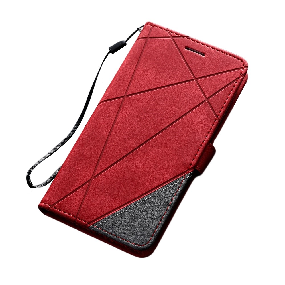 Anymob Samsung Scarlet Flip Case Leather Phone Wallet Cover Protection-Mobile Phone Cases-PEROZ Accessories