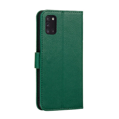 Anymob Samsung Bamboo Green Flip Case Leather Phone Wallet Cover Protection-Mobile Phone Cases-PEROZ Accessories