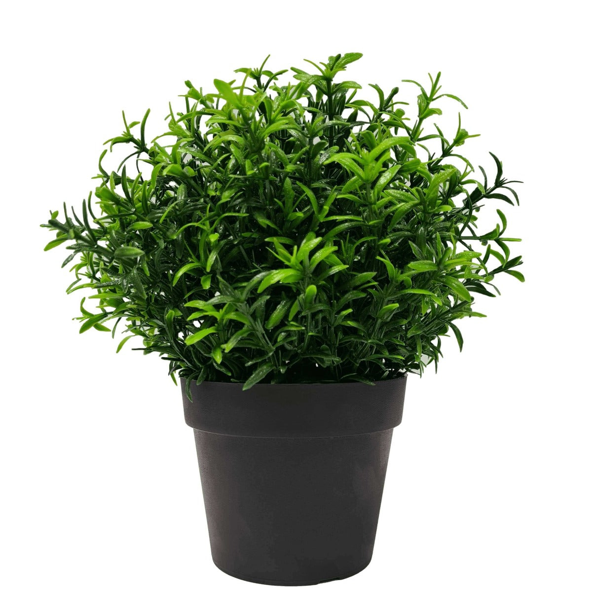 Small Potted Artificial Bright Rosemary Herb Plant UV Resistant 20cm-Home &amp; Garden &gt; Artificial Plants-PEROZ Accessories