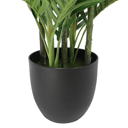 Artificial Potted Multi-trunk Fan Palm 180cm-Home &amp; Garden &gt; Artificial Plants-PEROZ Accessories