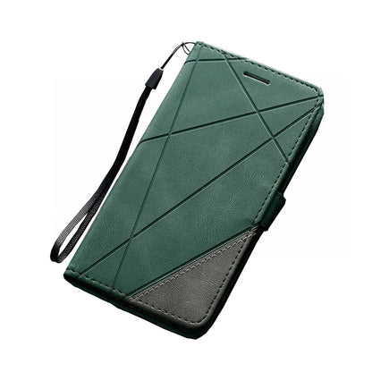 Anymob Samsung Green Flip Wallet Leather Cases Phone Cover Protection-Mobile Phone Cases-PEROZ Accessories