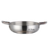 Anygleam Stock Pot Silver-L Stainless Steel HotPot Without Lid Single-Layer Cooking Soup Noodle Sea Food Home Kitchen Restaurant Tools-Pots-PEROZ Accessories