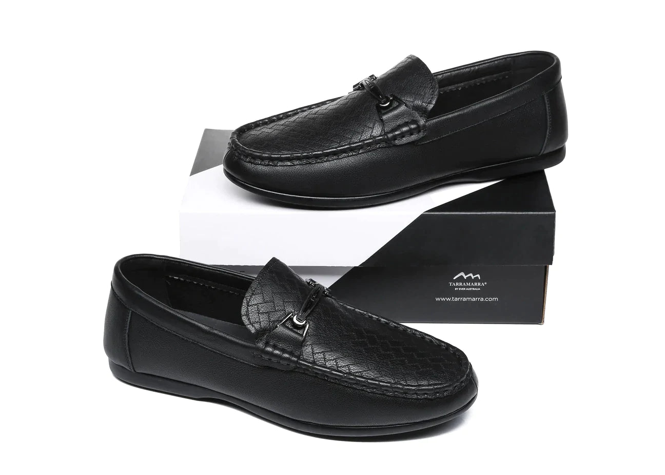 TARRAMARRA Men Loafer William Vintage Cow Leather Shoes-Loafers &amp; Moccasins-PEROZ Accessories