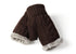 Tarramarra Fingerless Ultra Plush Knit Gloves-Gloves & Mittens-PEROZ Accessories