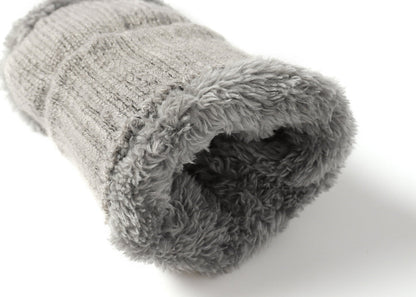 Tarramarra Fingerless Ultra Plush Knit Gloves-Gloves &amp; Mittens-PEROZ Accessories