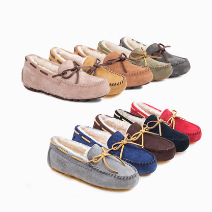 Ugg Romy Ladies Moccasin (Inner Wedge)-Loafers &amp; Moccasins-PEROZ Accessories