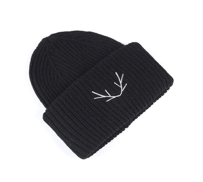 Tarramarra Antler Beanie Hat Winter Knit-Hats-PEROZ Accessories