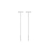 Anyco Fashion Earrings 925 Sterling Silver Simple Synthetic Pearl Chain Tassel Long Ear Line for Women Cute Party Jewelry Gift-Earrings-PEROZ Accessories