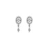 Anyco Fashion Earrings Sterling Silver Luxury Full Zircon Elegant Oval Stud for Women Trendy Charm Wedding Anniversary Jewelry Gift-Earrings-PEROZ Accessories