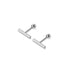 Anyco Fashion Earrings Real Sterling Silver Minimalist Geometric Strip Bear Stud for Women Office Daily Jewelry Accessories-Earrings-PEROZ Accessories
