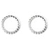 Anyco Fashion Earrings Round Silver 925 Sterling Silver Minimalist Round Stud for Women Cute Teen Jewelry-Earrings-PEROZ Accessories