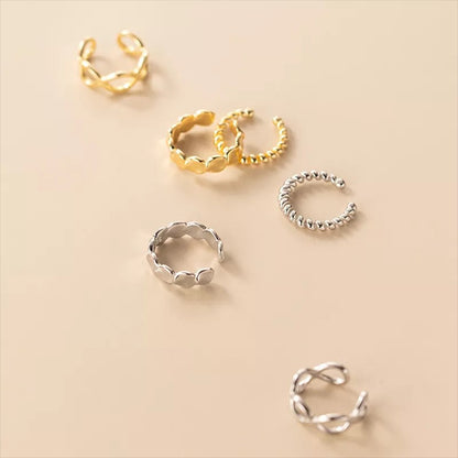 Anyco Fashion Earrings Spring Gold 925 Sterling Luxury Zircon Simple Pendant Charm Stud for Women Jewelry Accessories-Earrings-PEROZ Accessories