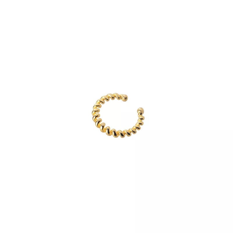 Anyco Fashion Earrings Spring Gold 925 Sterling Luxury Zircon Simple Pendant Charm Stud for Women Jewelry Accessories-Earrings-PEROZ Accessories