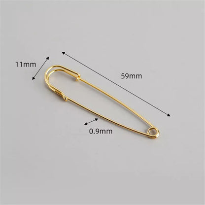 Anyco Earrings Gold Plated Punk Personality Minimalist Pin Stud For Women Girl Teen Fashion Stylish Accessories Jewelry Gifts-Earrings-PEROZ Accessories