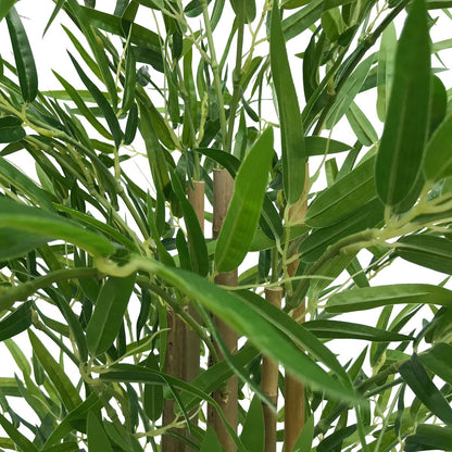 Natural Bamboo Trunk (Real Touch Leaves) 150cm-Home &amp; Garden &gt; Artificial Plants-PEROZ Accessories