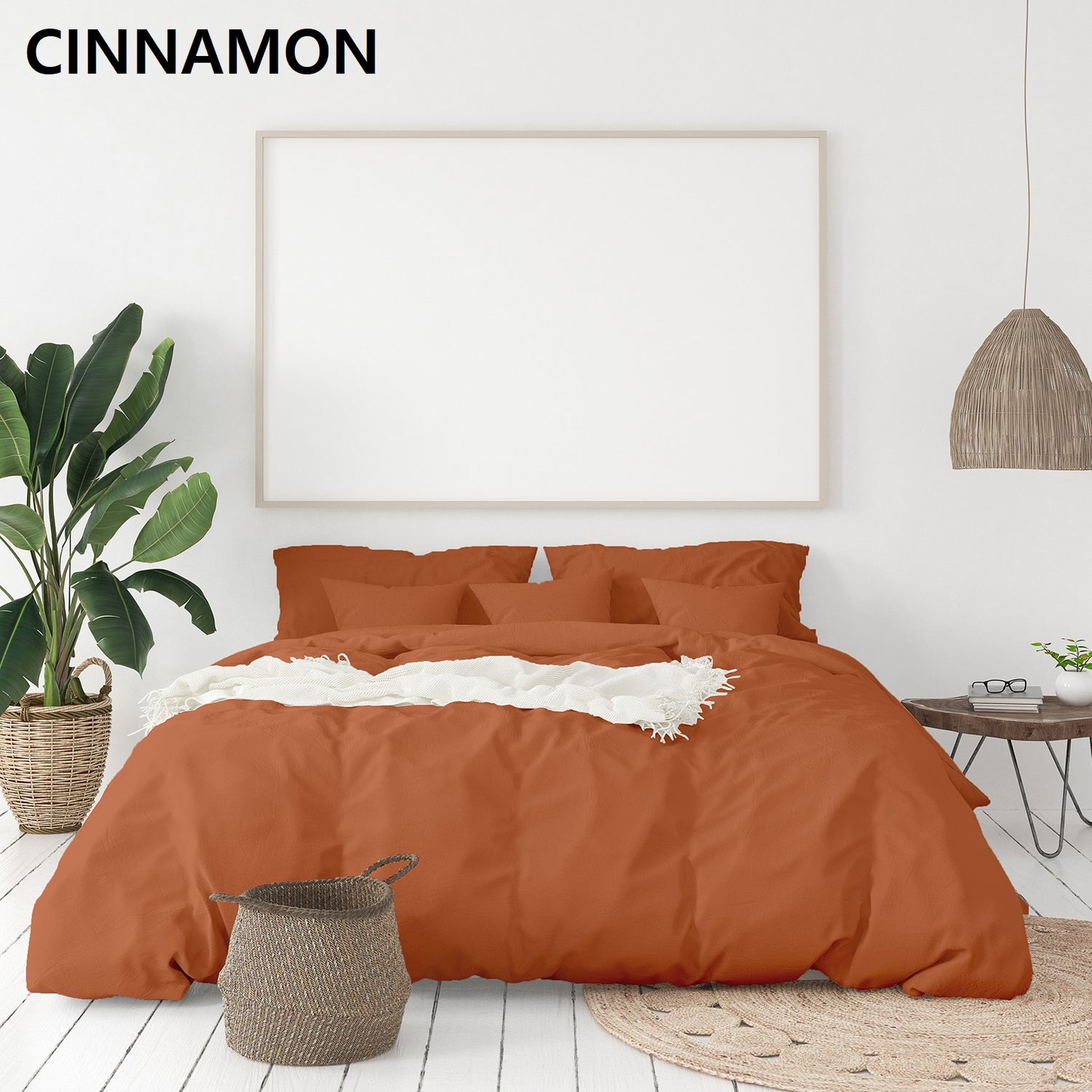 Royal Comfort 1000 Thread Count Bamboo Cotton Sheet and Quilt Cover Complete Set-Bed Linen-PEROZ Accessories