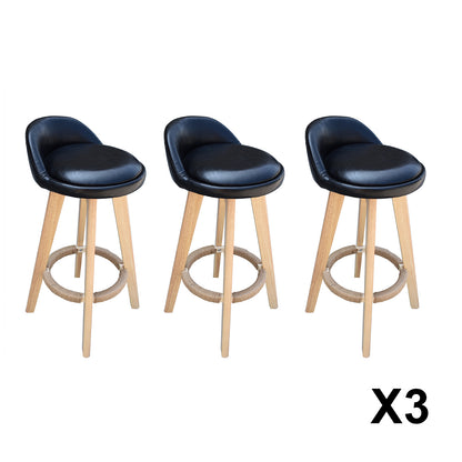 Milano Decor Phoenix Barstool Chairs Kitchen Dining Chair Bar Stool-Stools-PEROZ Accessories