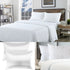 Bamboo Blend Sheet Set+Duck Down Pillows+Silk Pillowcase Bundle Queen-Bed Linen-PEROZ Accessories