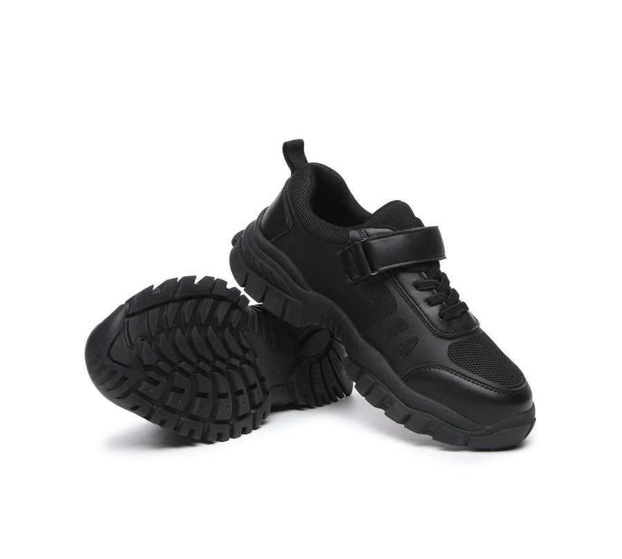 Tarramarra Senior Black Leather School Shoes-School Shoes-PEROZ Accessories