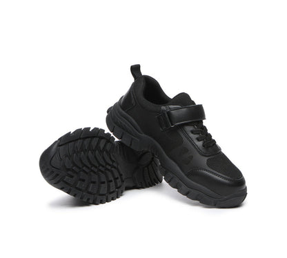 Tarramarra Senior Black Leather School Shoes-School Shoes-PEROZ Accessories