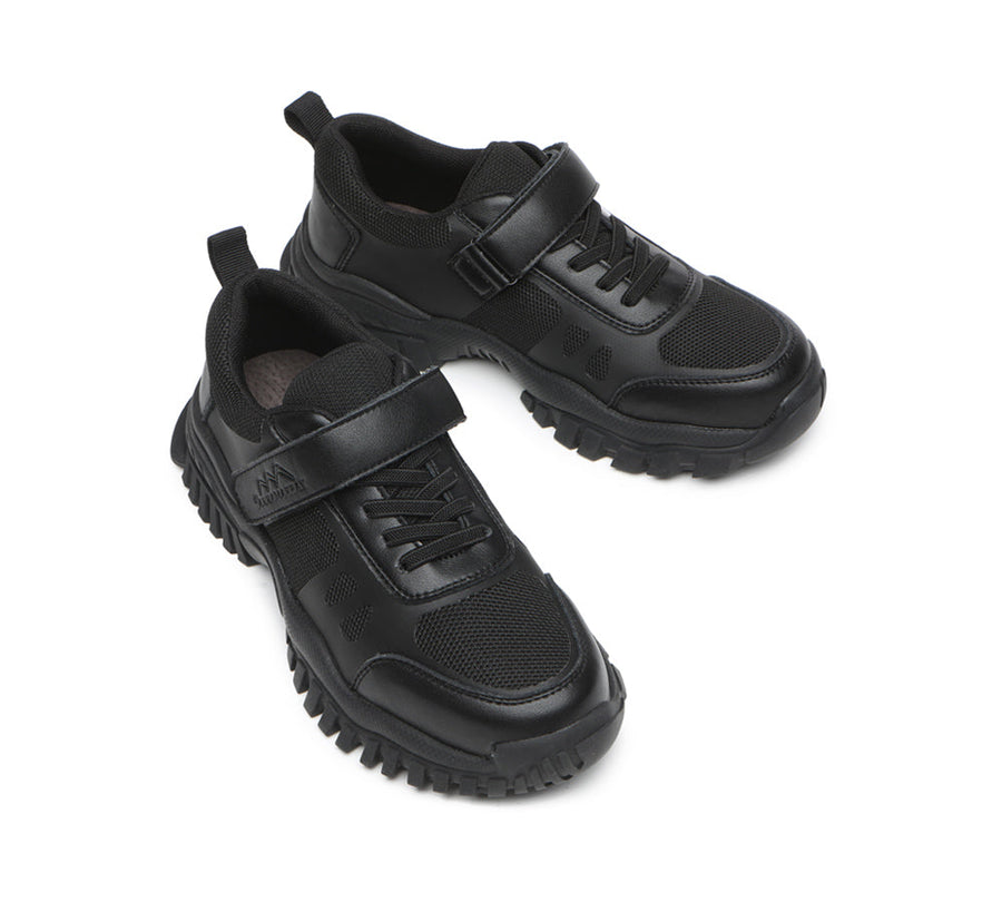 Tarramarra Senior Black Leather School Shoes-School Shoes-PEROZ Accessories