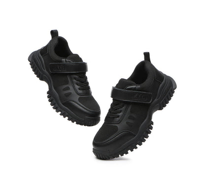 Tarramarra Senior Black Leather School Shoes-School Shoes-PEROZ Accessories
