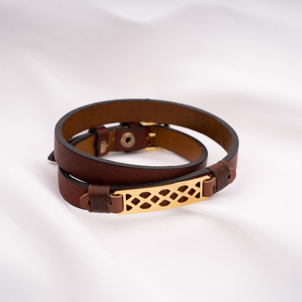 Carmen Leather Wrap Bracelet - PEROZ