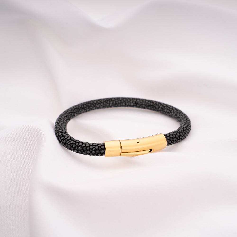 Stingray Skin Leather Bracelet - PEROZ