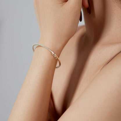 Anyco Bracelet Hypoallergenic Cubic Zirconia Bracelet 2023 High Quality Silver 925 Fine Jewelry Bracelets Bangles Women-Bracelets-PEROZ Accessories