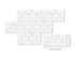 Anyhouz Wallpaper White 6 Pcs Waterproof Self Adhesive Removable 3D DIY Modern Marble Tile Wall Sticker Home Decor-Wallpaper-PEROZ Accessories