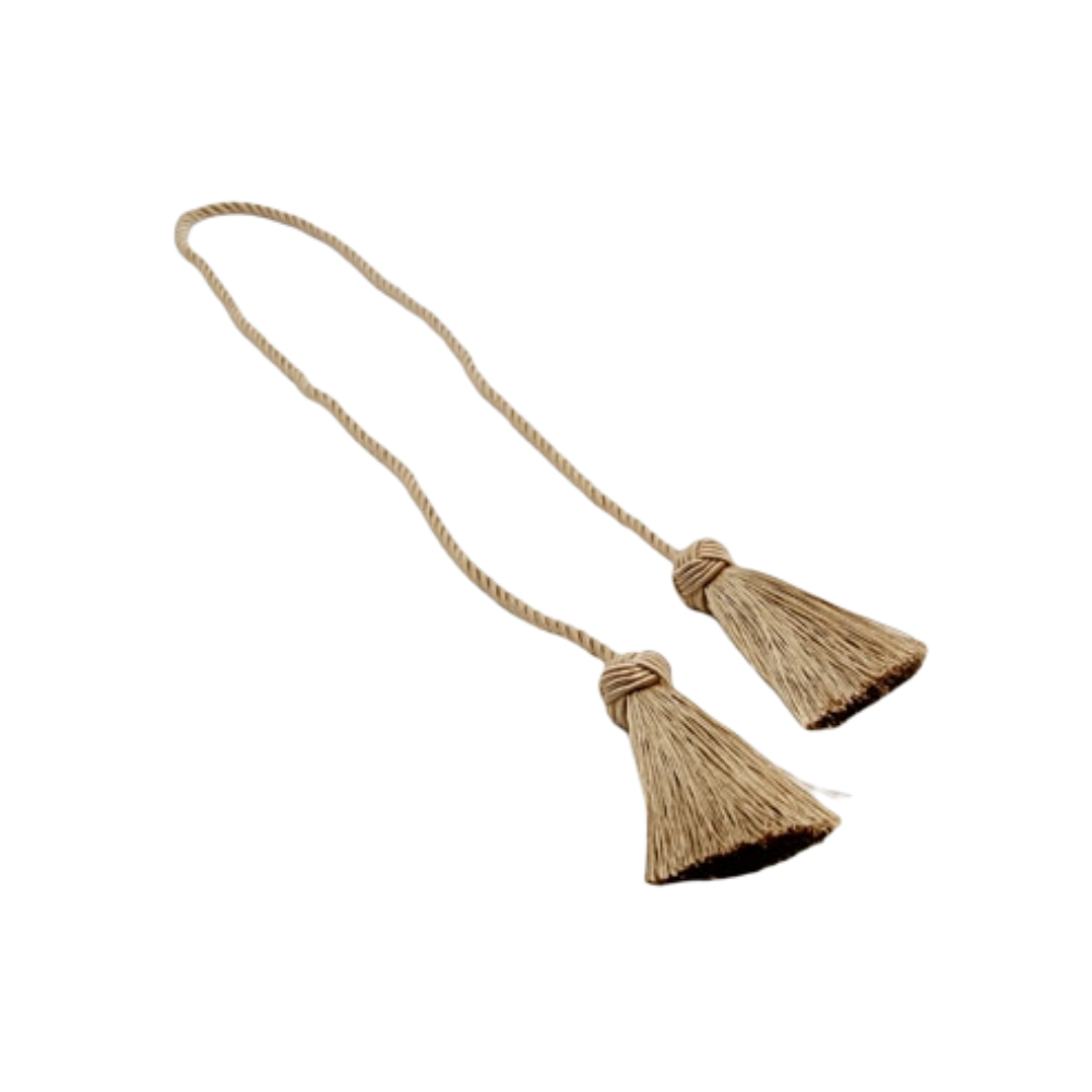 Anyhouz Curtain Tie Gold Tassel Curtain Gold Tiebacks for Curtains Rope Holder Accessories-Curtain Tie-PEROZ Accessories