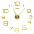 Anyhouz Wall Clock Gold Design F 37 Inch 3D Diy Mirror Wall Clock Acrylic Sticker Fashion Quartz Clocks Watch Home Decoration-Wall Clocks-PEROZ Accessories