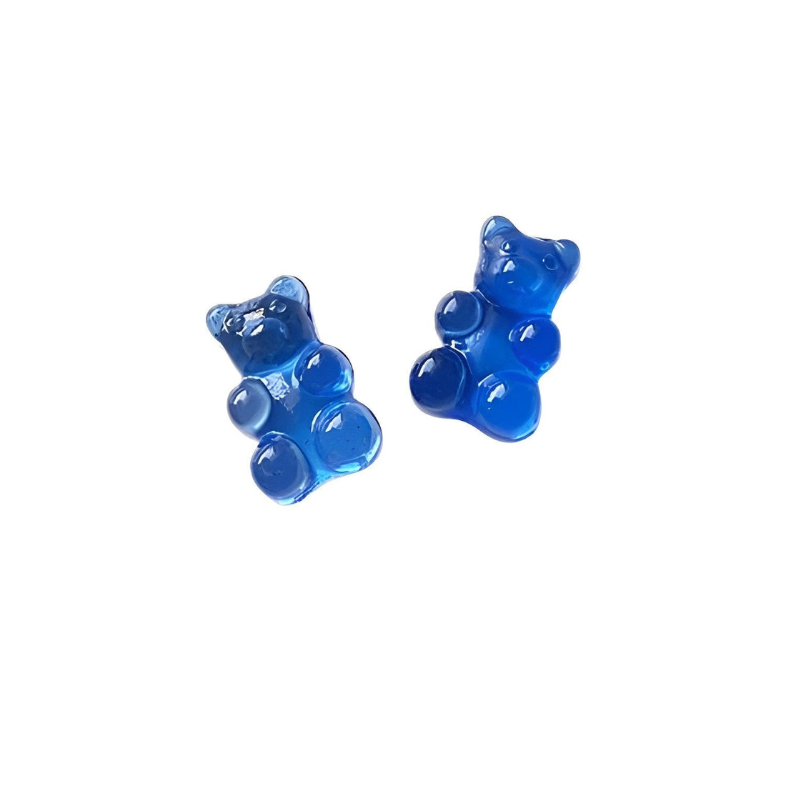 Anykidz 10pcs Blue Bear Shoe Charm Accessories Jeans Clogs Pendants Designer Ornament Jibbitz for Crocs-Shoe Charms-PEROZ Accessories