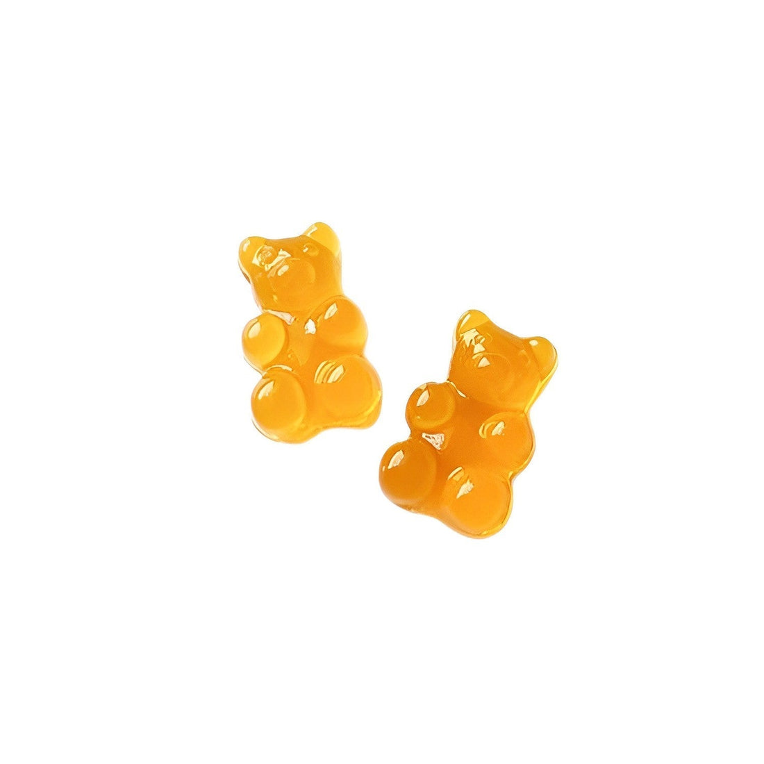 Anykidz 10pcs Orange Bear Shoe Charm Accessories Jeans Clogs Pendants Designer Ornament Jibbitz for Crocs-Shoe Charms-PEROZ Accessories