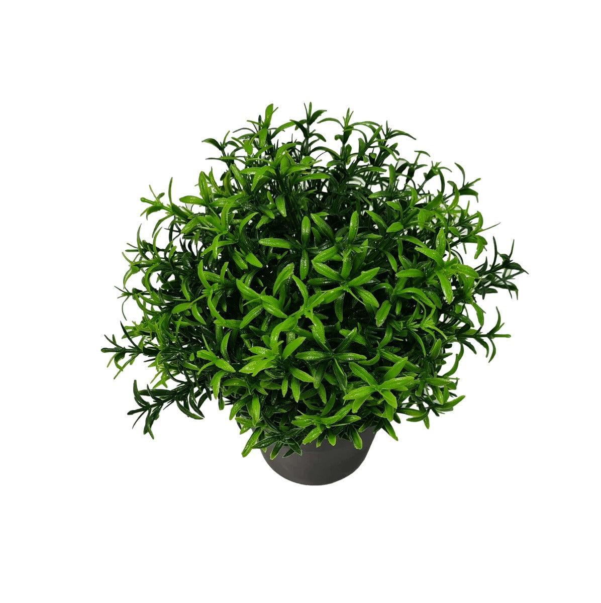Small Potted Artificial Bright Rosemary Herb Plant UV Resistant 20cm-Home &amp; Garden &gt; Artificial Plants-PEROZ Accessories