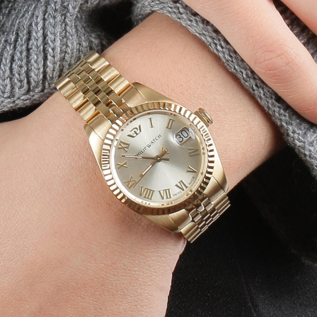 Philip Watch - Caribe Champagne Dial 31mm Women&