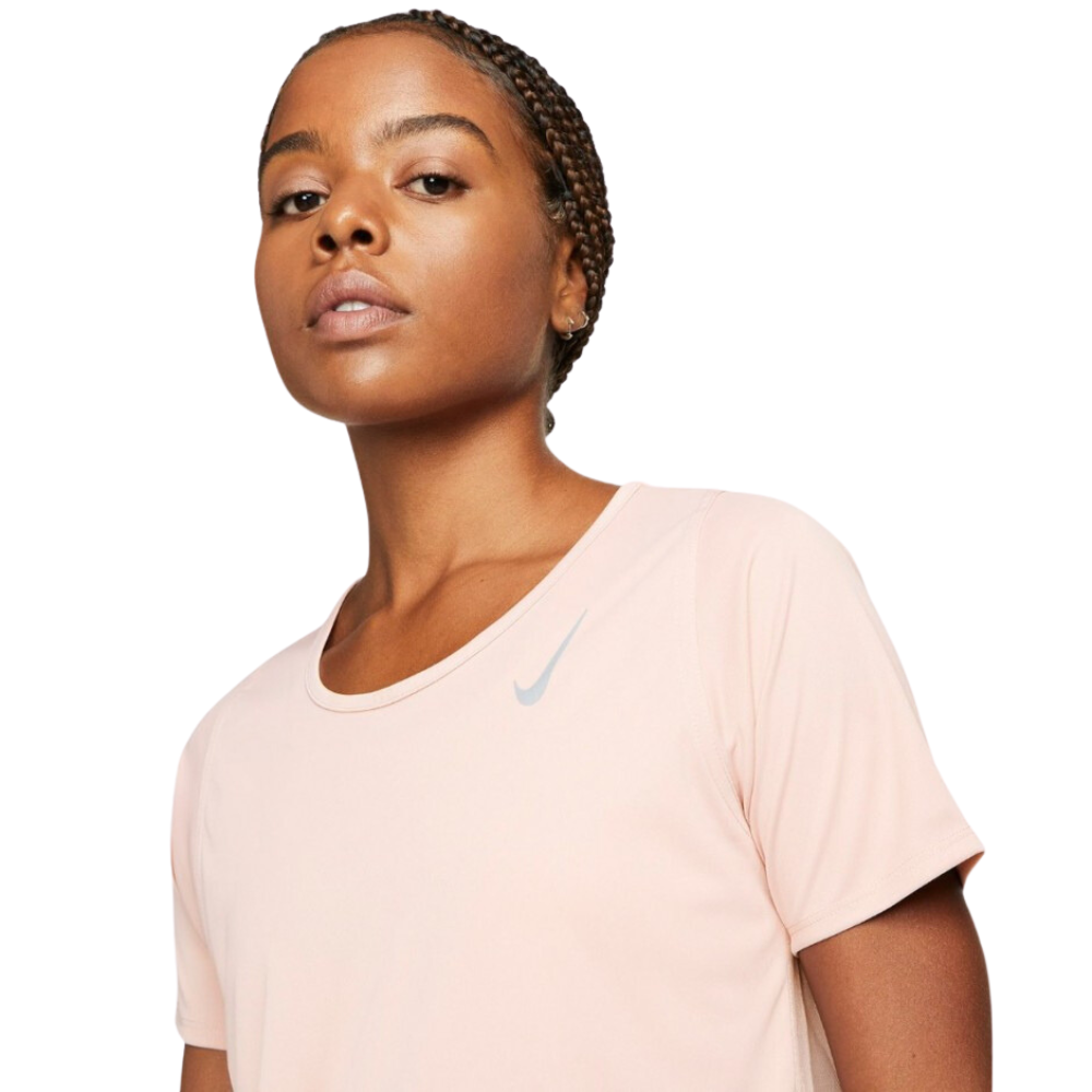 Nike Dri-Fit Race T-shirt Women Pink-Fashion-PEROZ Accessories