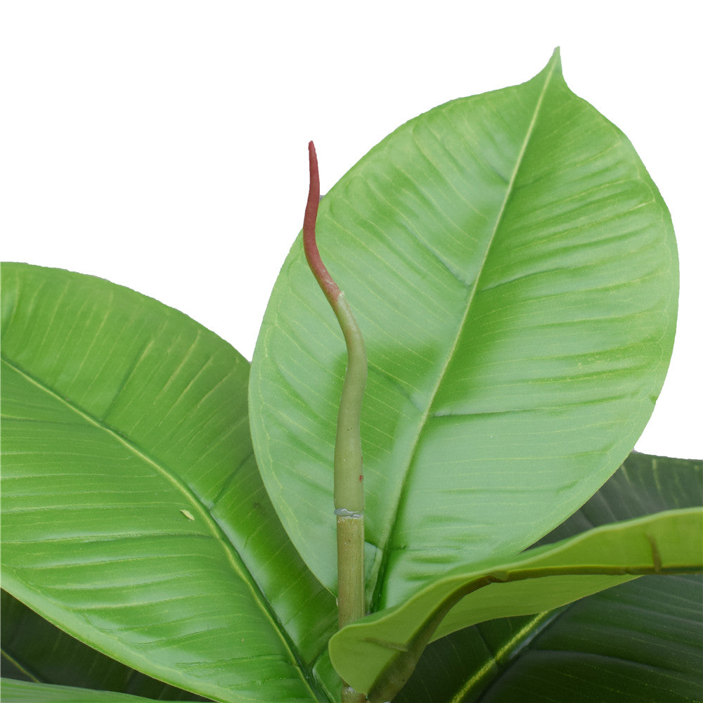 Artificial Potted Rubber Plant 55cm-Home &amp; Garden &gt; Artificial Plants-PEROZ Accessories