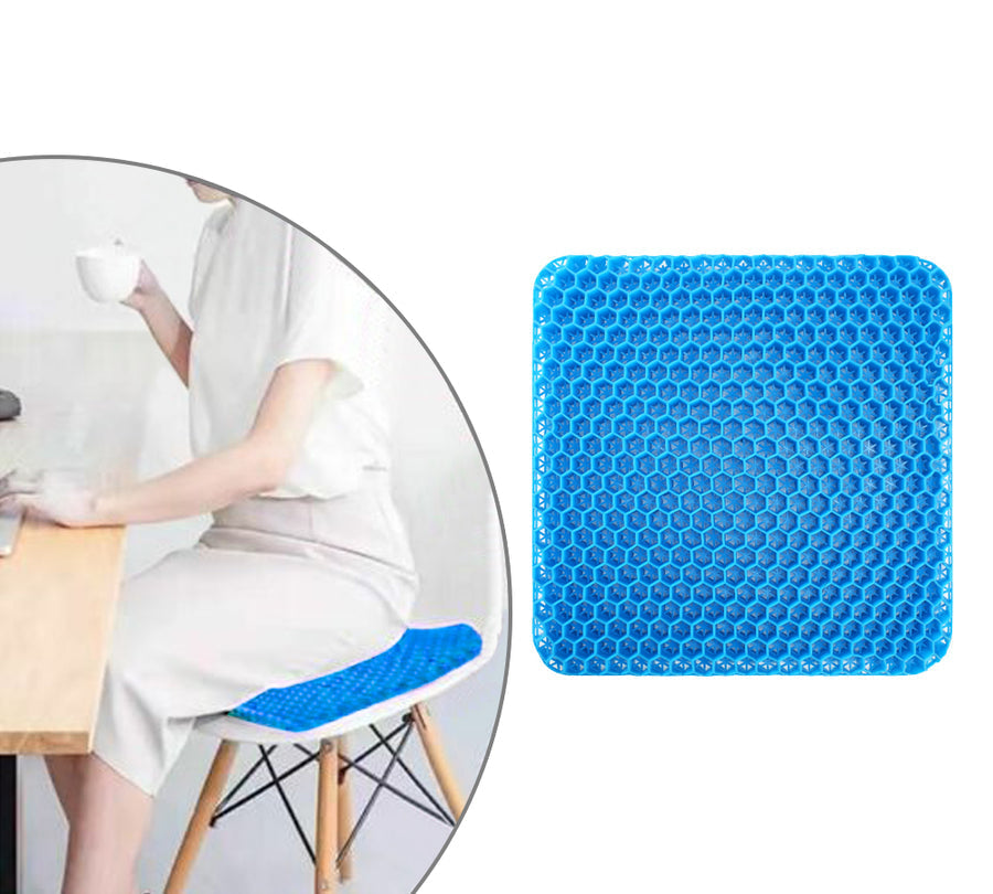 TARRAMARRA Gel Honeycomb Seat Cushion-Chair &amp; Sofa Cushions-PEROZ Accessories