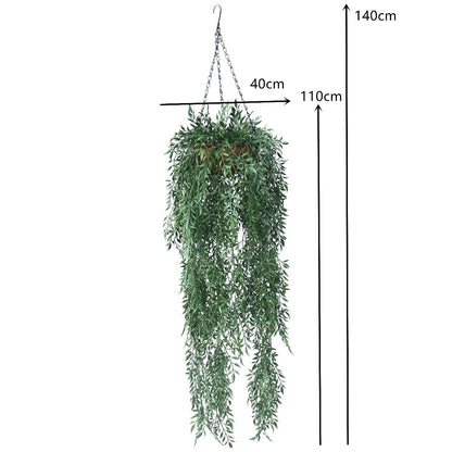 Hanging Fern Basket 110 cm-Home &amp; Garden &gt; Artificial Plants-PEROZ Accessories